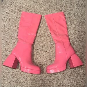 Circus by Sam Edelman Kylie Pink Heeled Boots